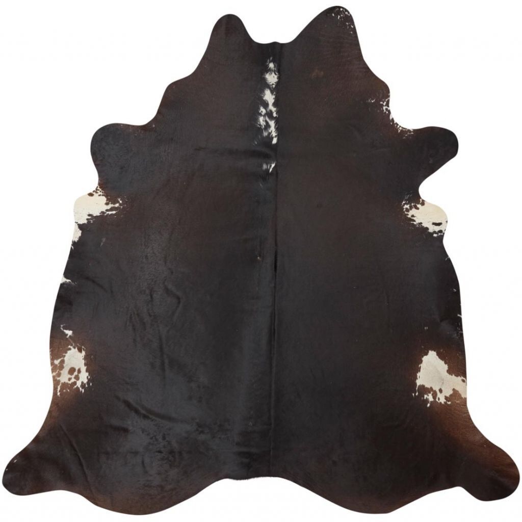 Koeienhuid Vloerkleed | Donkerbruin/Rood | 3,59 m²