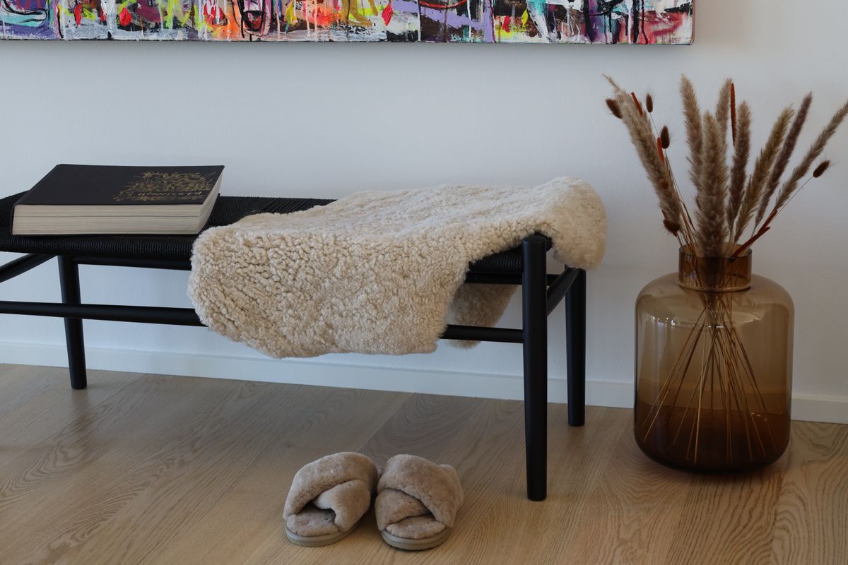 Merino Schapenvacht | Kortharig | Ca. 90x60 cm Ivoor