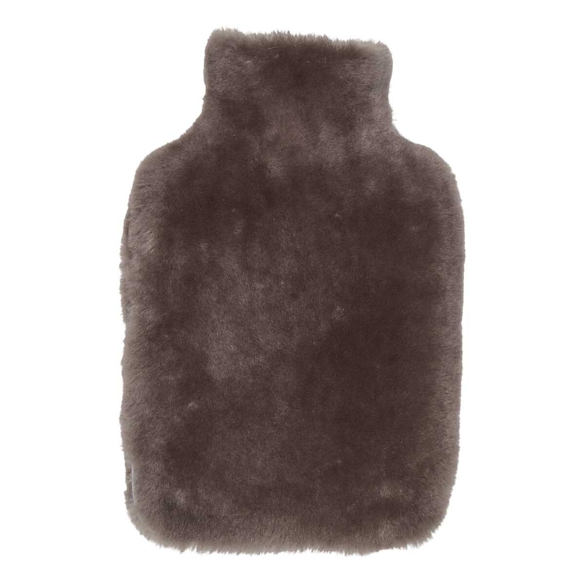 Moccasin Warmwaterfles Donkergrijs