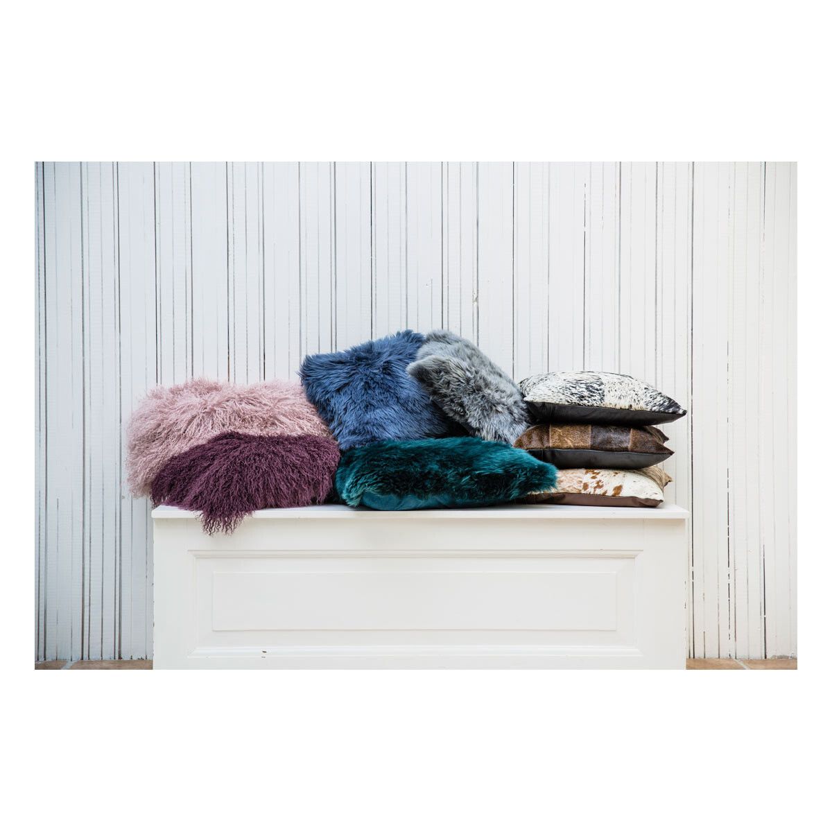 Koeienhuid Kussen | 30x60 cm Exotisch