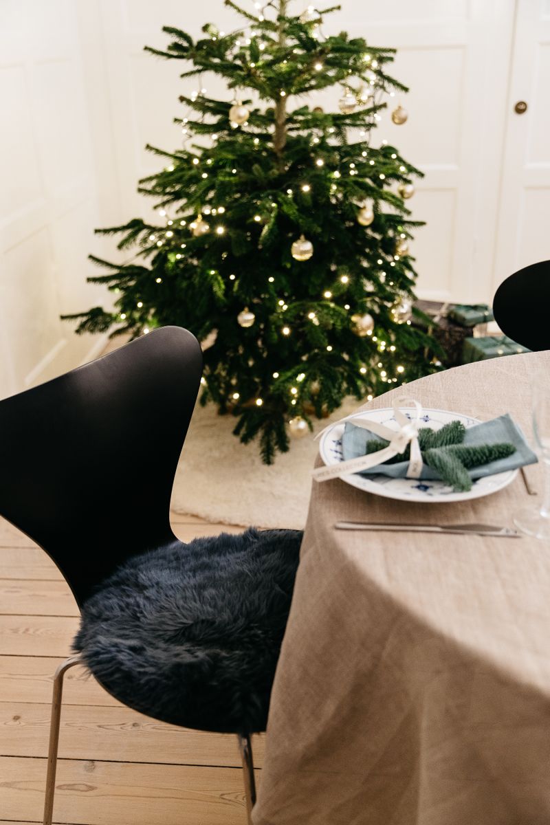 Lamsvacht Stoelkussen | Nieuw-Zeeland | D34 Zwart