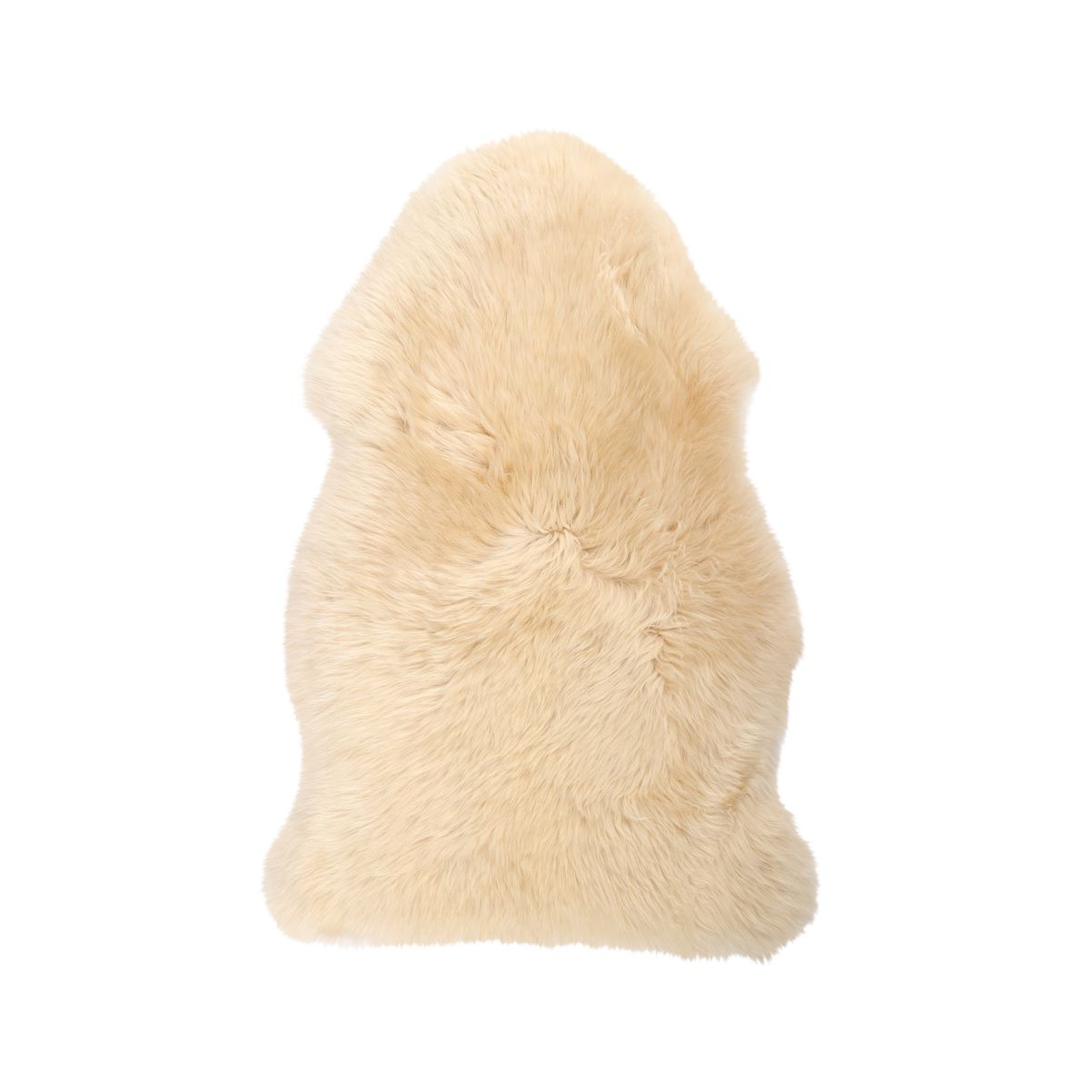 Merino Schapenvacht | Nieuw-Zeeland | Gekleurd | Langharig | 90 cm Champagne