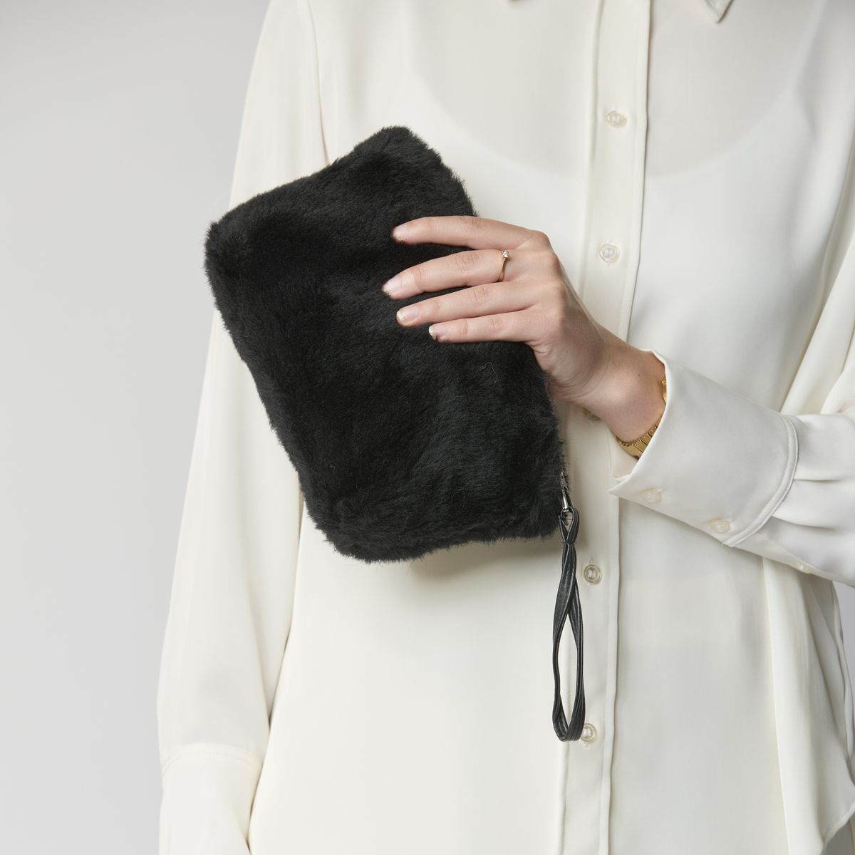 Nelly Clutch Tas Salie Groen