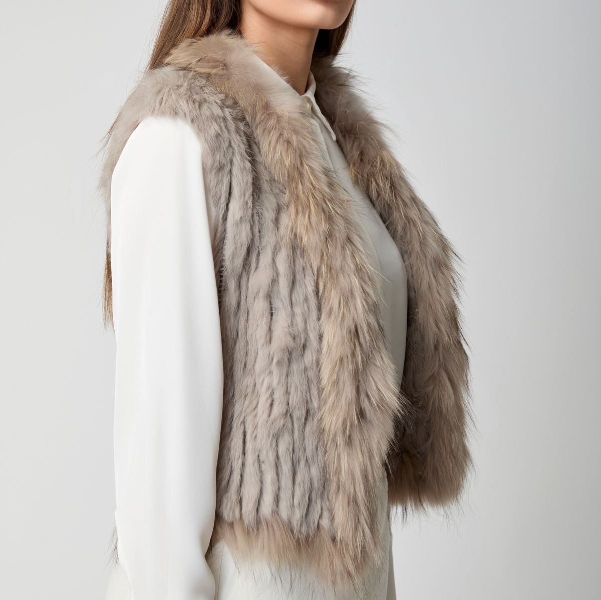 Anna Vest Middernacht Blauw