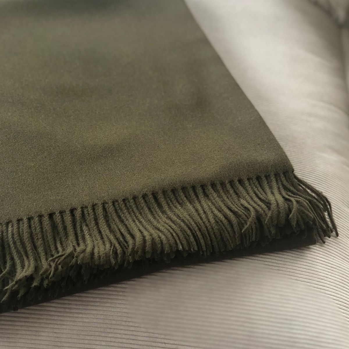 Amanda Plaid | Alpaca wol Donkergrijs