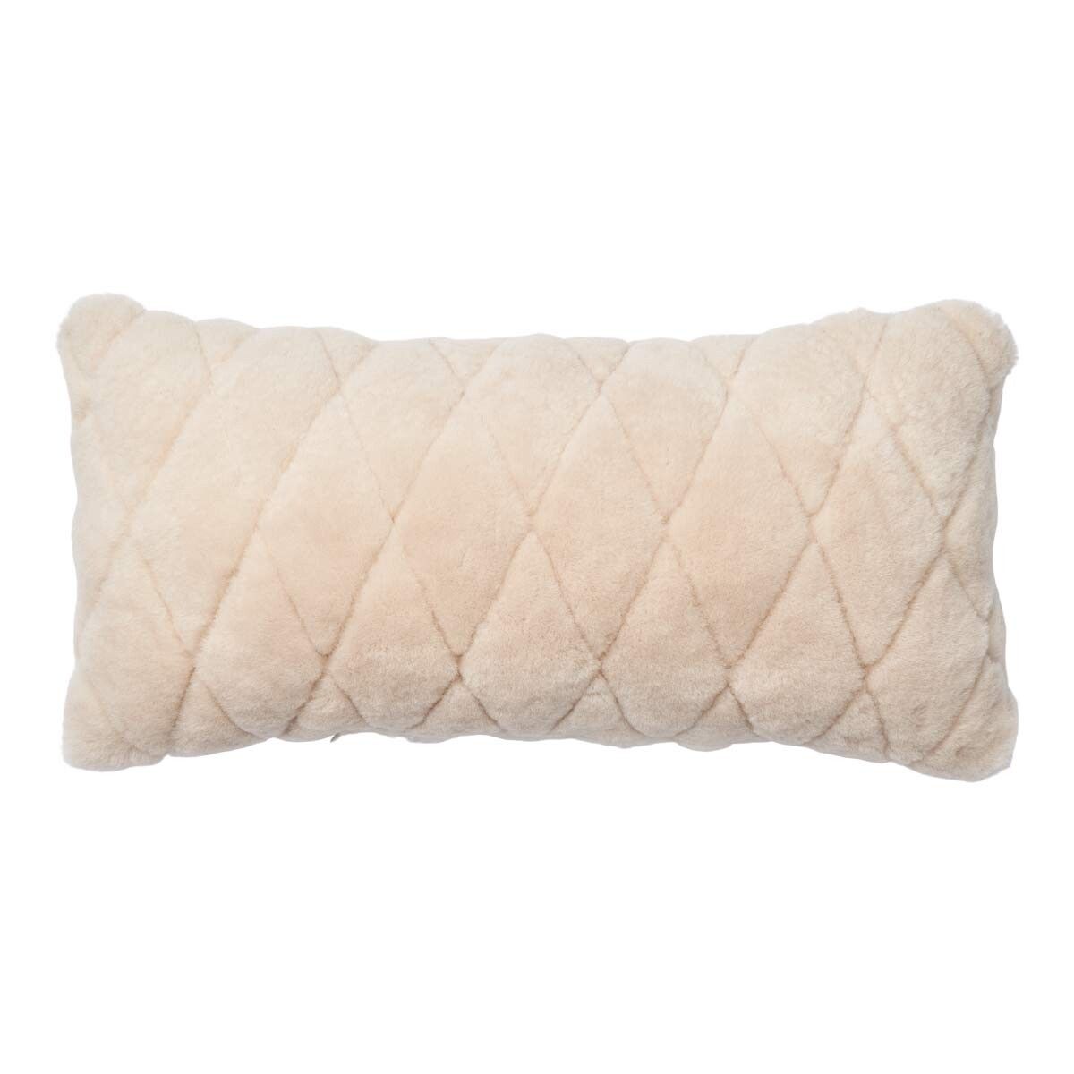 Mocassin Kussen | Dubbelzijdig | 28x56 cm