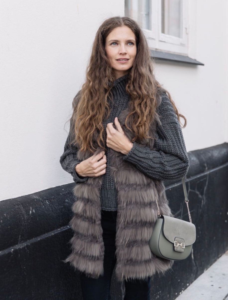 Vigga Vest Herfst Marmer