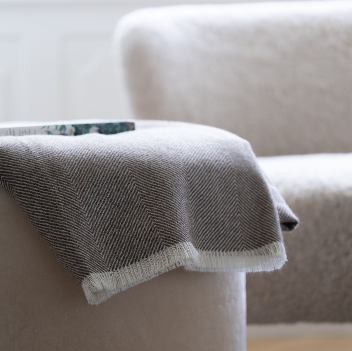 Sidsley Plaid | 130x200 cm Donkerbruin