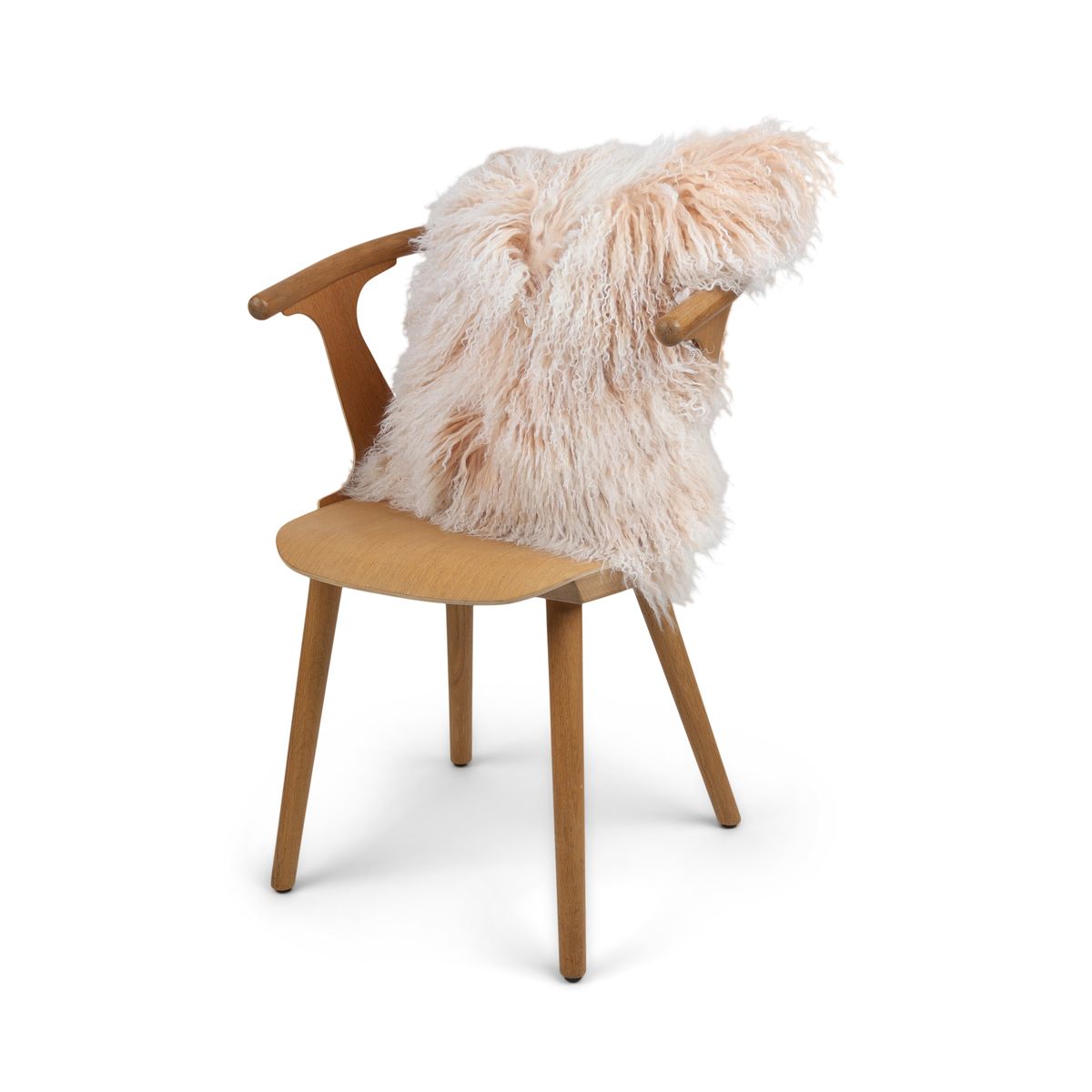 Lamsvachtkussen | Tibet | 50x50 cm Arctic Sunrise