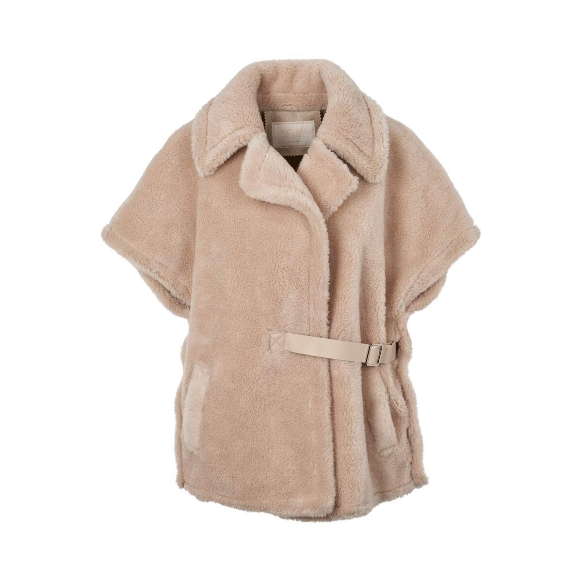 Elvira Poncho Beige