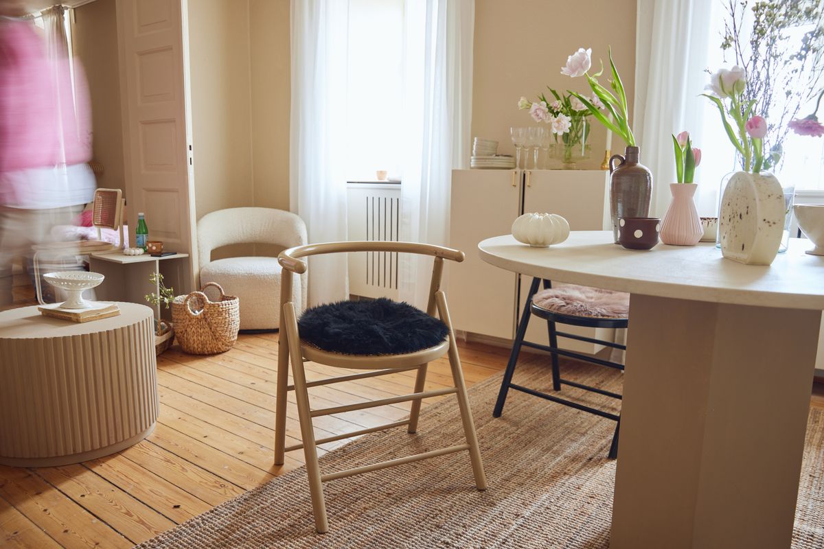 Stoel Cover Premium | Langharig | Nieuw Zeeland | Ø34cm Zwart