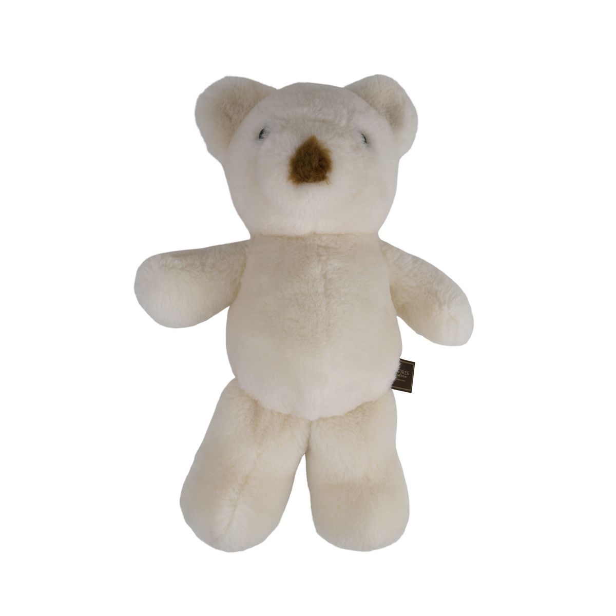 Teddybeer | Small | Lamswol | 22x35 cm Wit