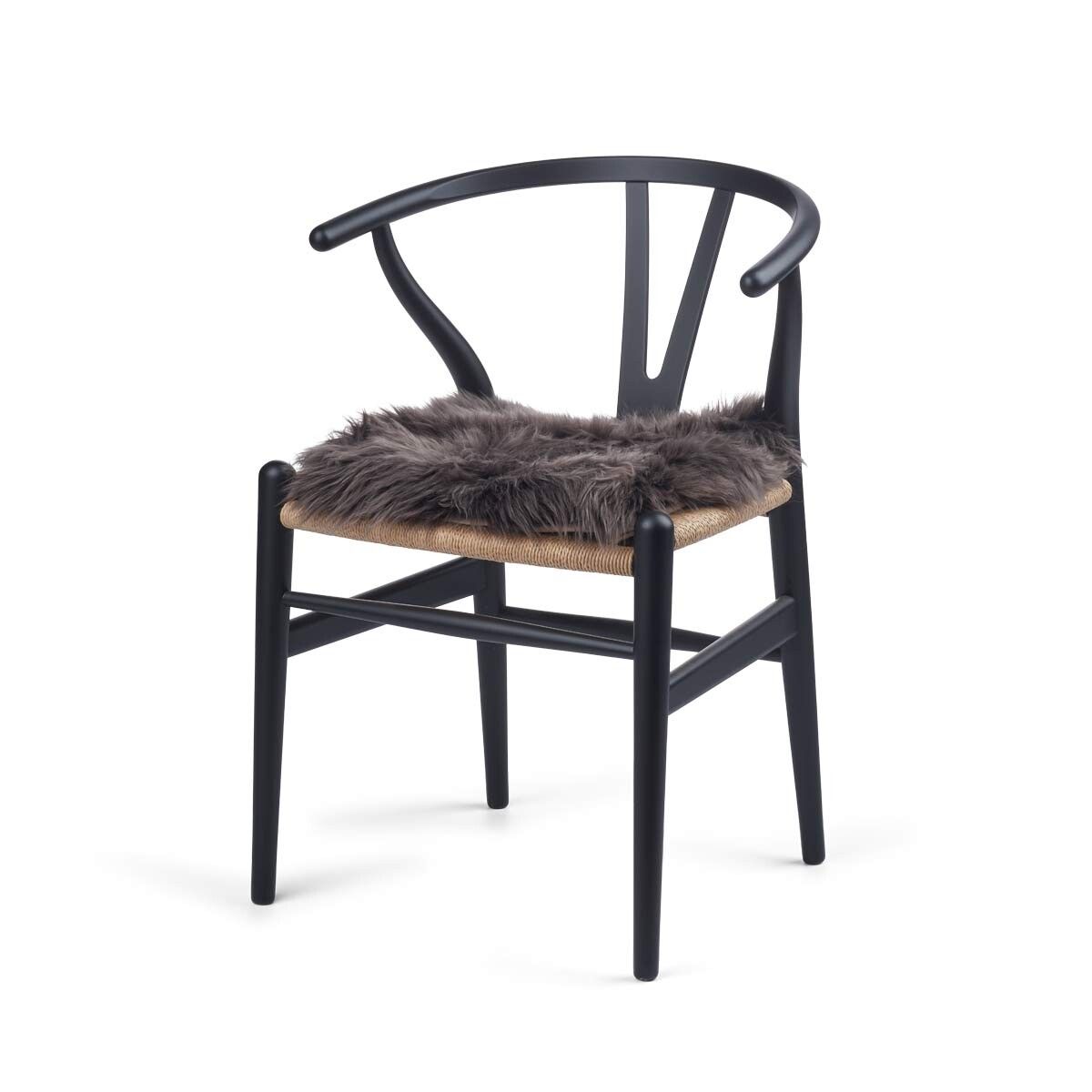 Langharige Schapenvacht Cover Zero Waste Walnoot bruin