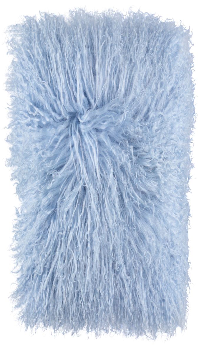 Curly Kussen | 28x56 cm Zomerhemel blauw