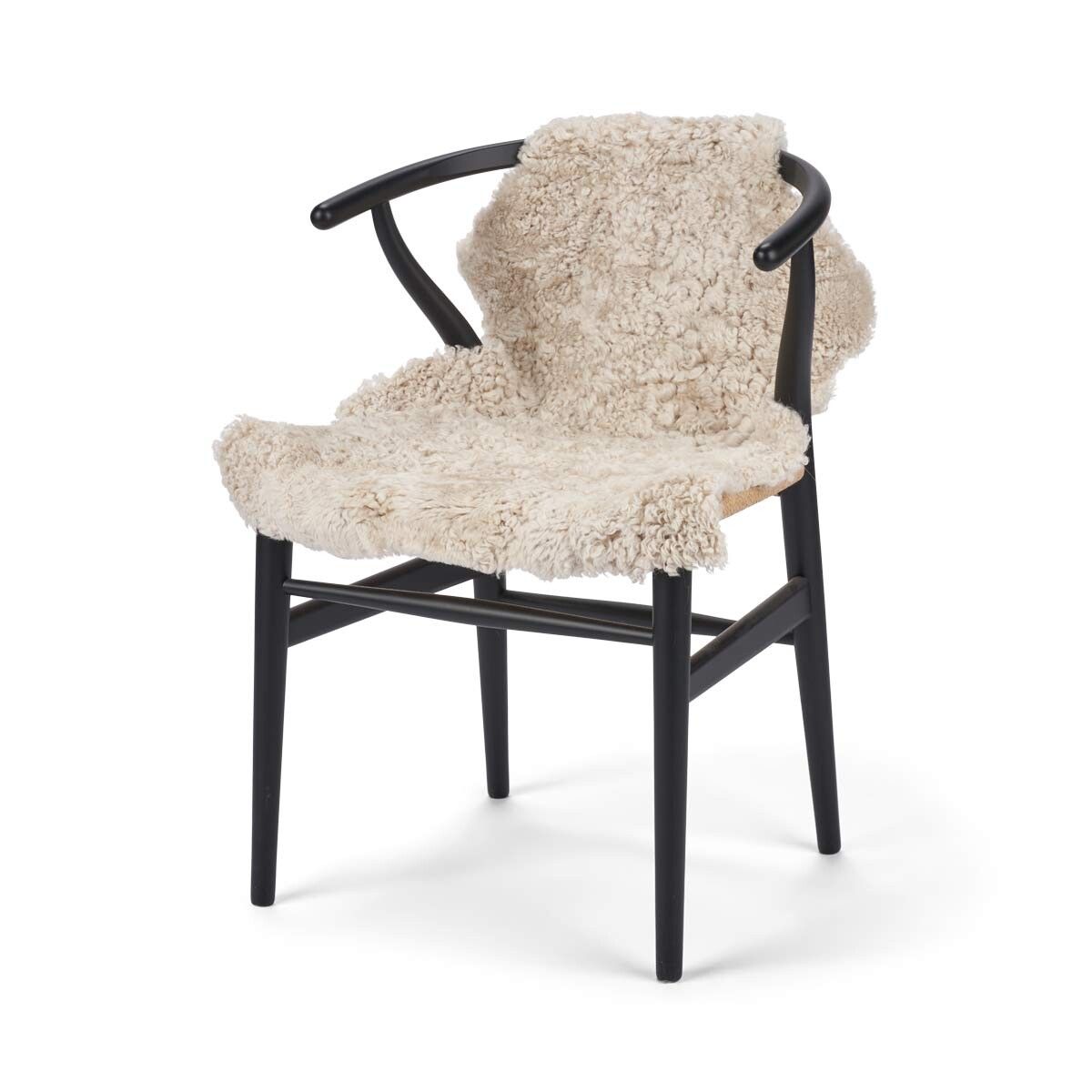 Merino Schapenvacht | Kortharig | Ca. 90x60 cm Parelgrijs