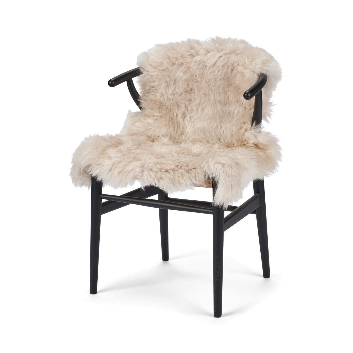 Merino Schapenvacht | Nieuw-Zeeland | Gekleurd | Langharig | 90 cm Linnen