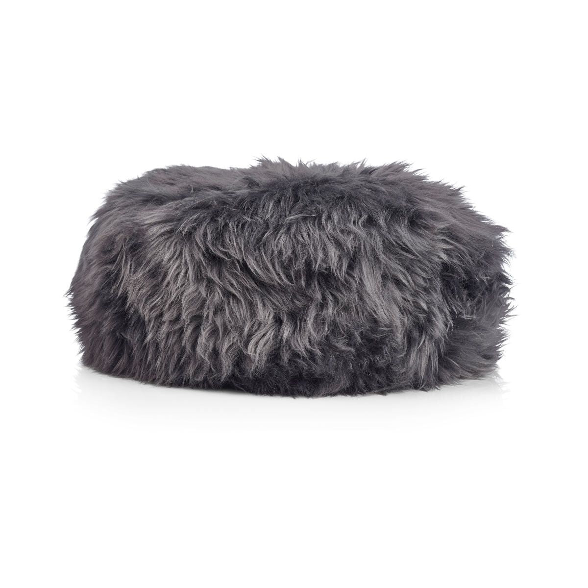 Premium Seat Cover | Langharig | Nieuw- Zeeland | Ø34cm Staal Grijs