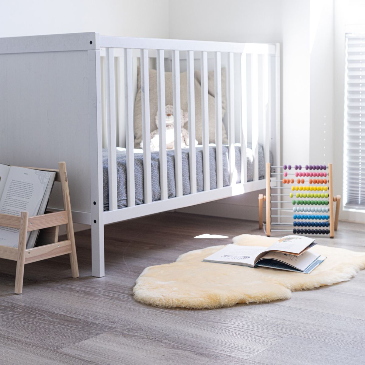 Baby Schapenvacht | Kortharig | Nieuw-Zeeland | 80 cm Crème