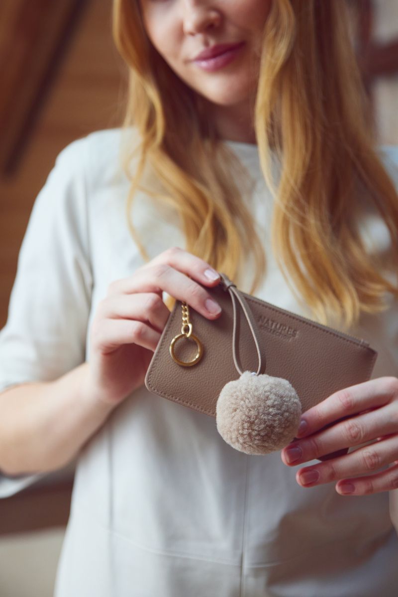 Tanya Portemonnee Beige