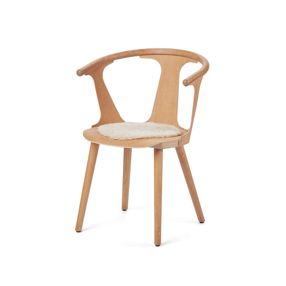 Kortharige Schapenvacht Stoel Cover | Ø34 cm