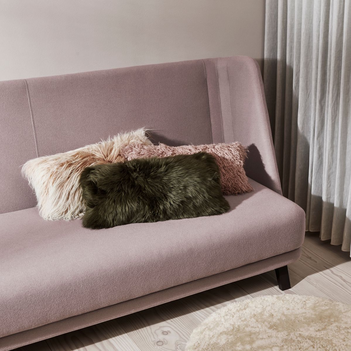 Curly Kussen | 28x56 cm Arctic Sunrise