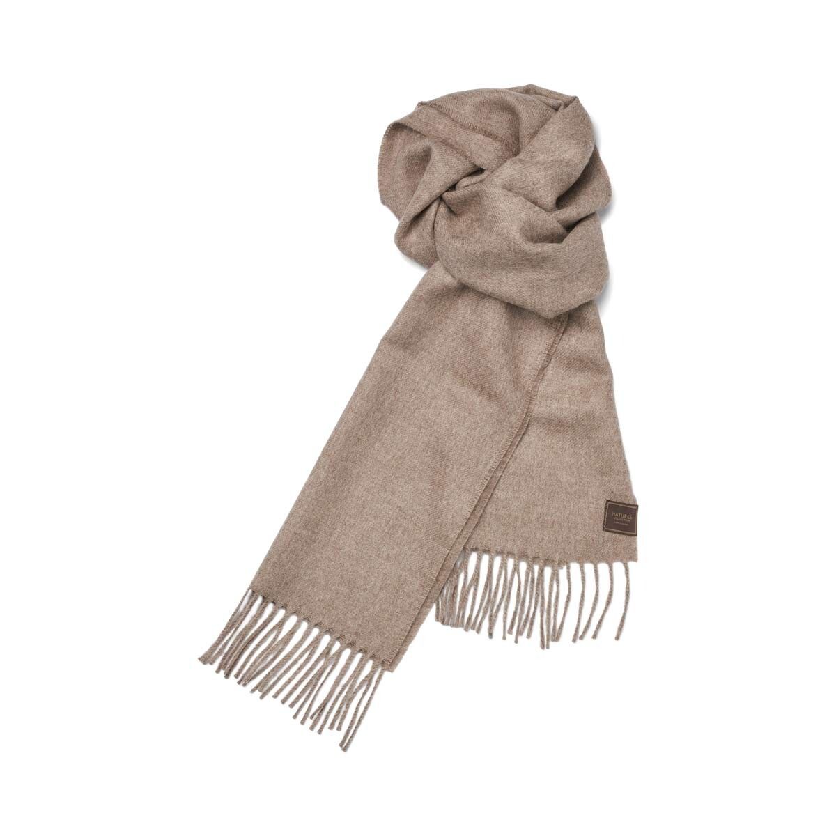 Alpaca Sjaal Walnoot Bruin