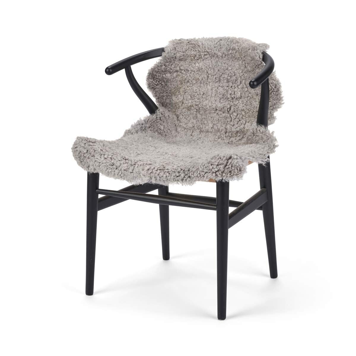 Merino Schapenvacht | Kortharig | Ca. 90x60 cm Grijs