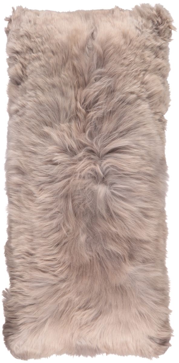 Alpaca Kussen | Lange Wol Taupe