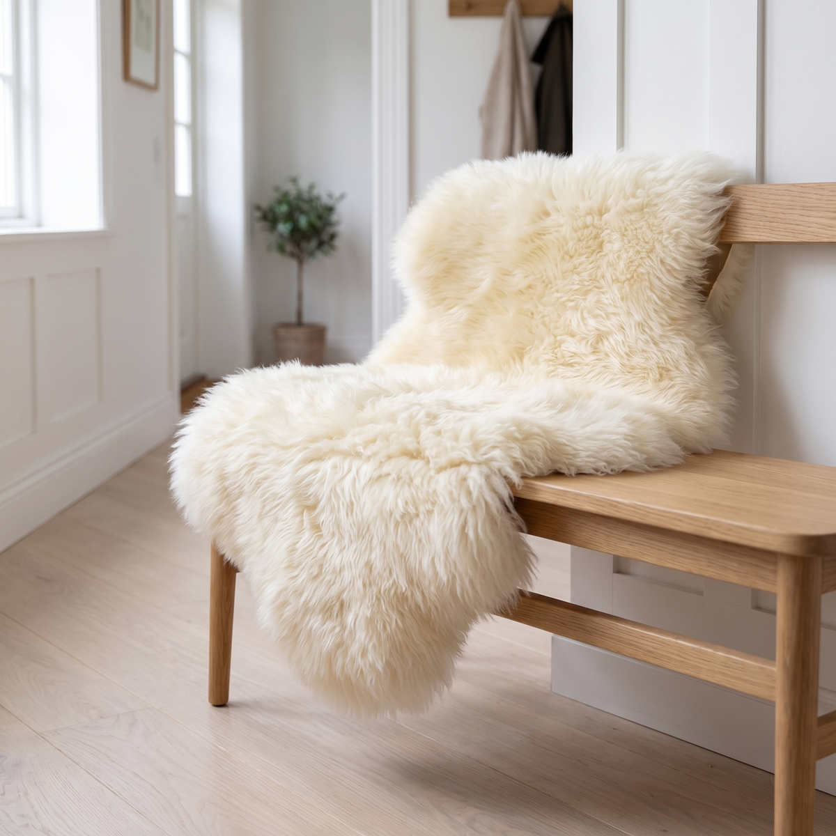 Engelse Schapenvacht | 100-110 cm Dark Tops