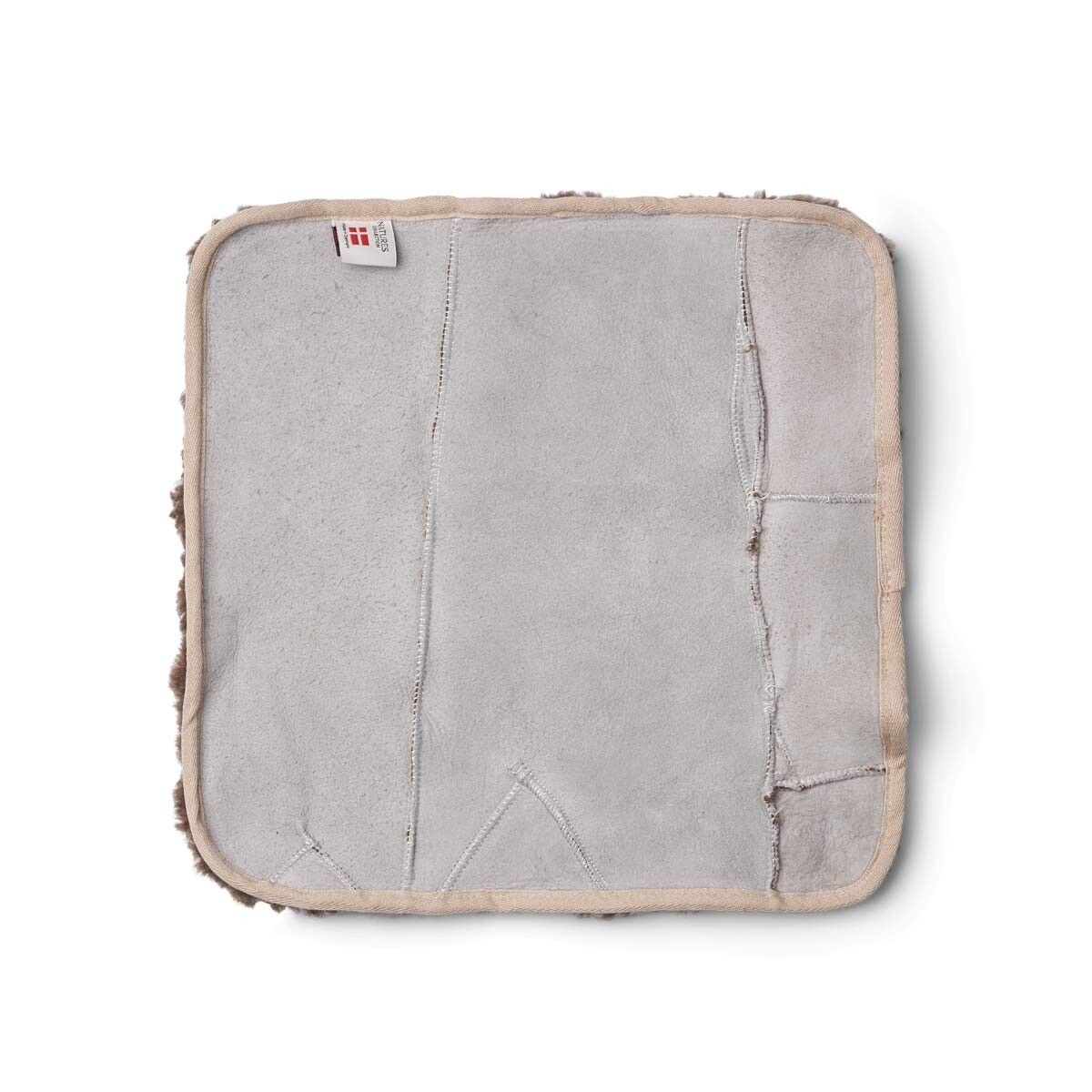 Kortharig Schapenvacht Seat CoverZero Waste Taupe