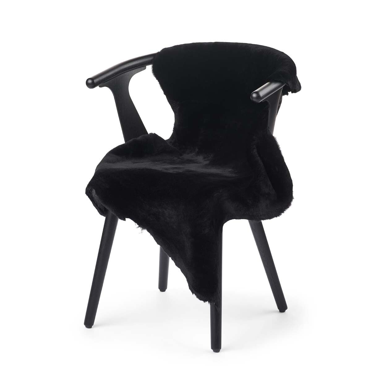 Tweezijdige Schapenvacht | Australie | 90 cm Zwart