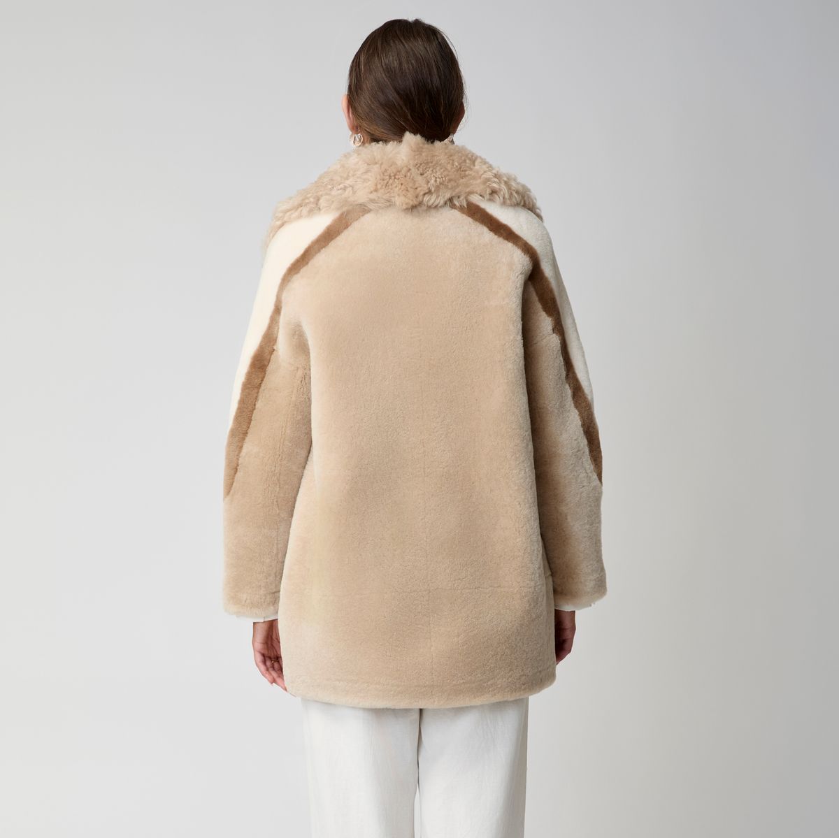 Anika Jas Beige/Bruin