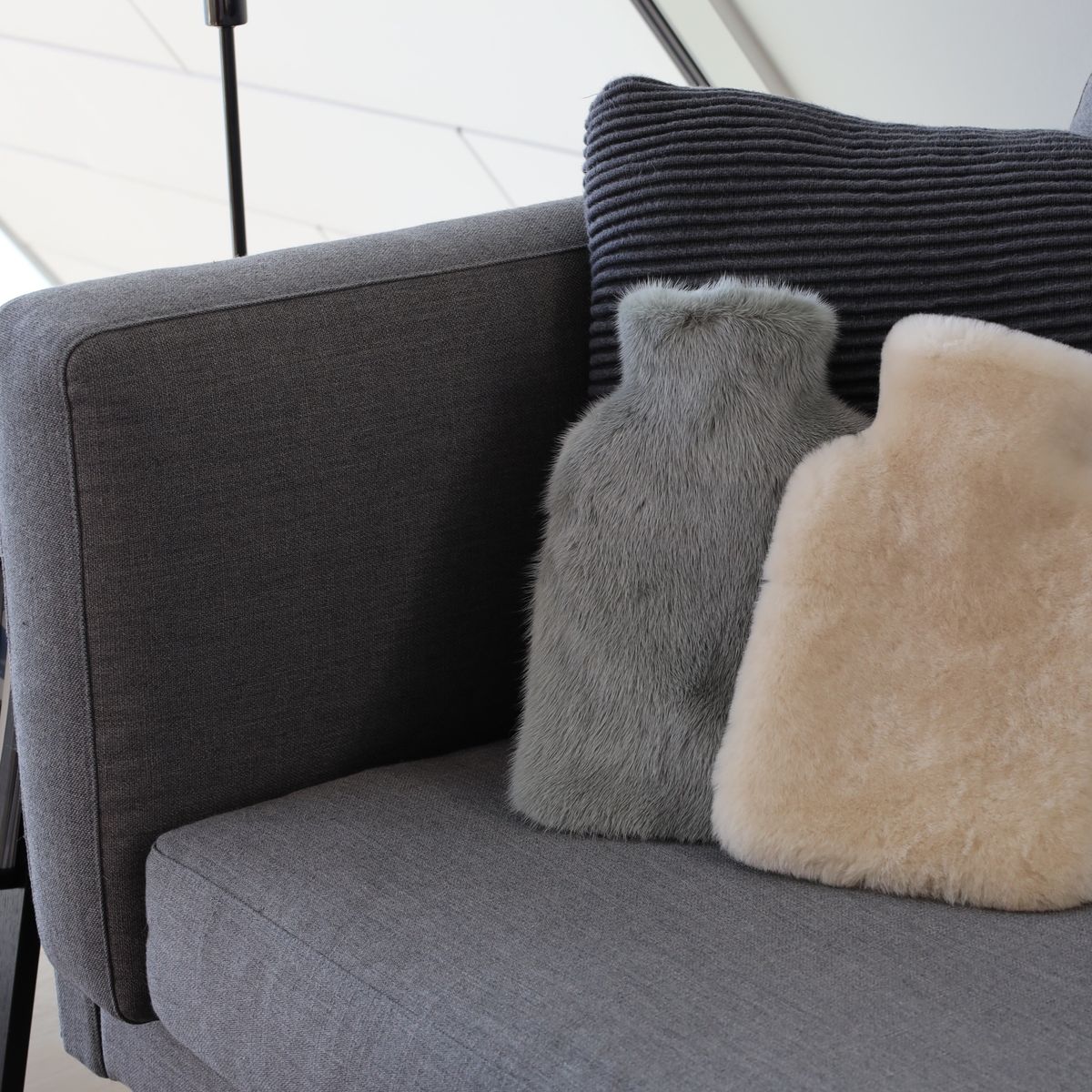 Konijn Warmwaterfles Beige