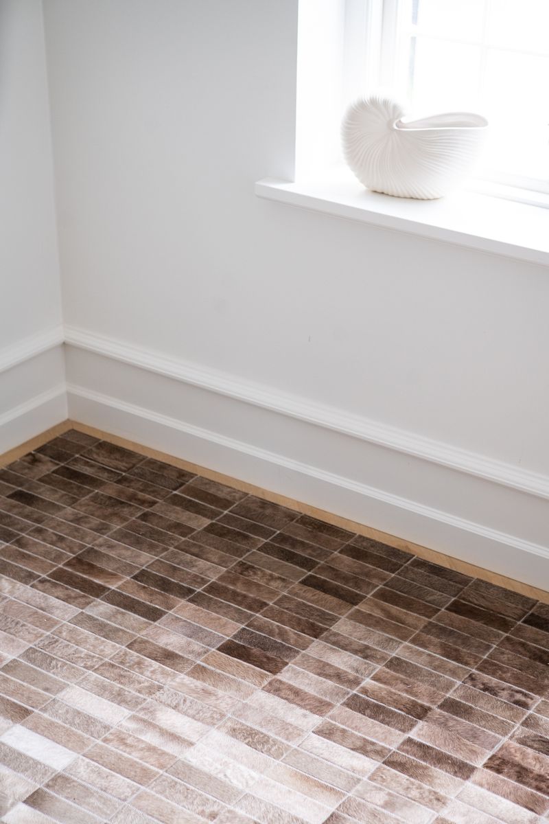 Koeienhuid Design Vloerkleed Kopenhagen Champagne