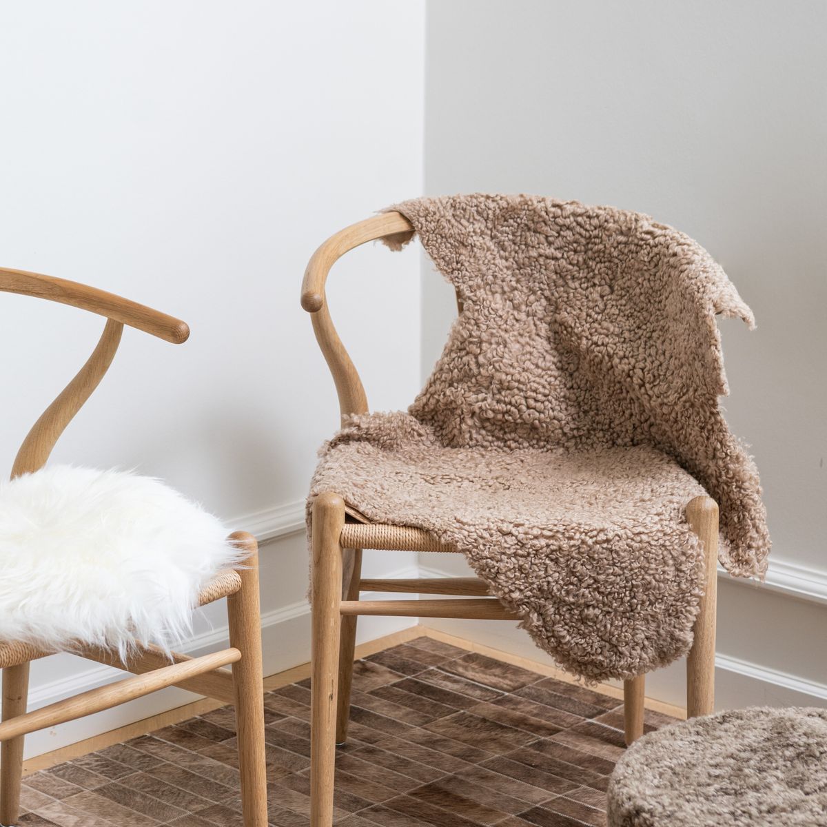 Tweezijdige Schapenvacht | Amerika | 90 x 60 cm Zwart