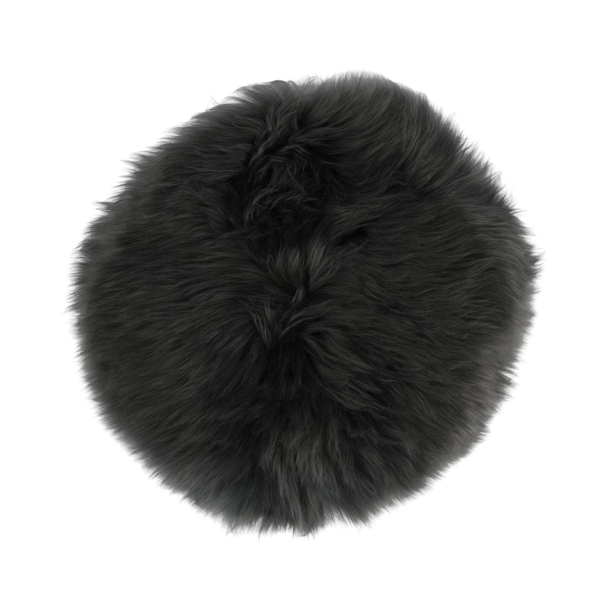 Stoel Cover Premium | Langharig | Nieuw Zeeland | Ø34cm Staal Grijs