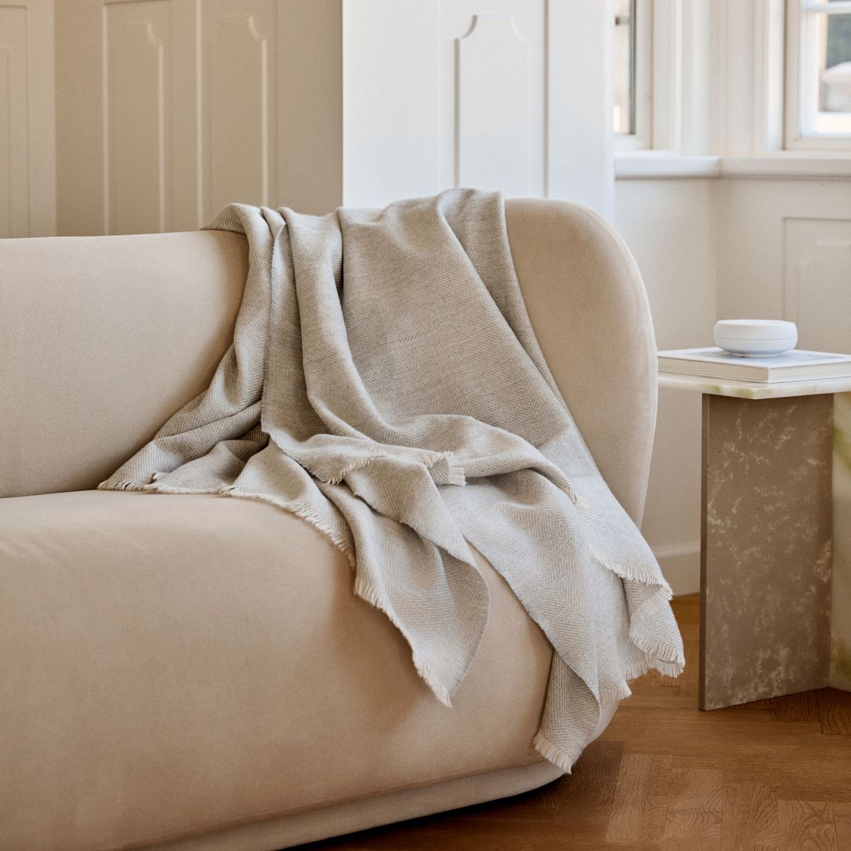 Sidsley Plaid | 130x200 cm Donkerbruin