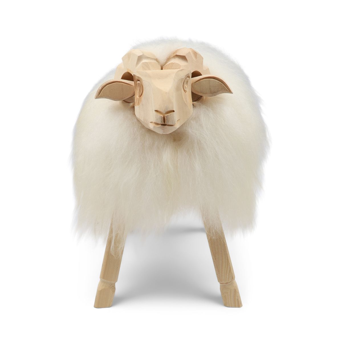 Alpenschaap Sculptuur Off White