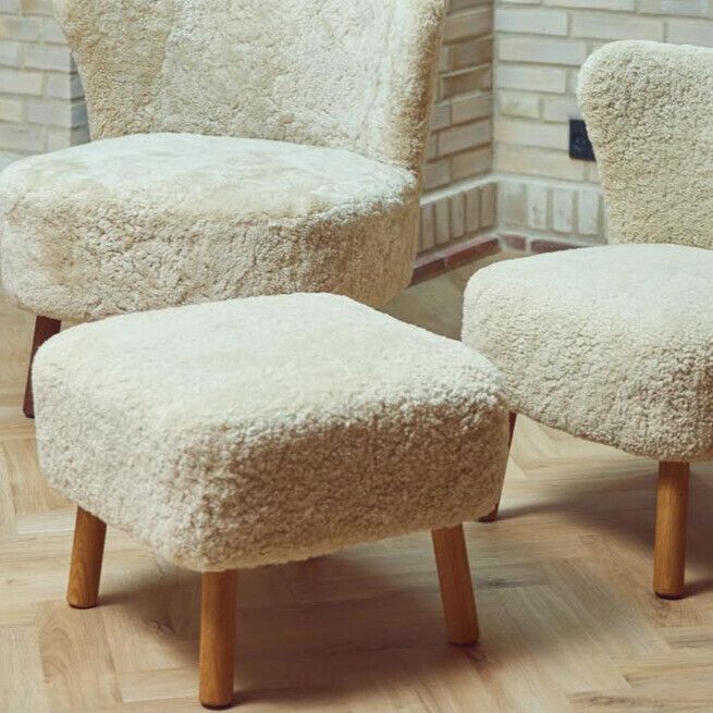 Emily Voetenbank | Korte Wol Antraciet Grijs