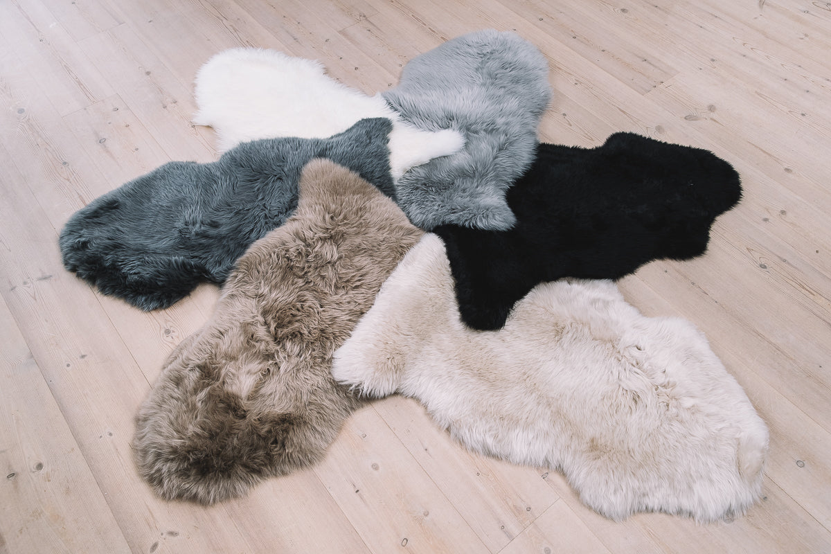 Gekleurde Schapenvachten