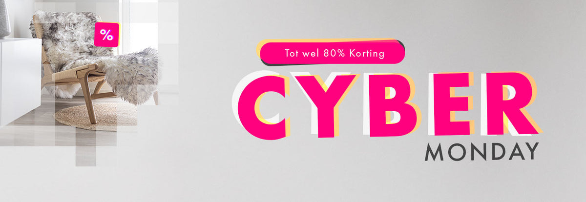 Cyber Monday Sale - Bespaar tot wel 80%