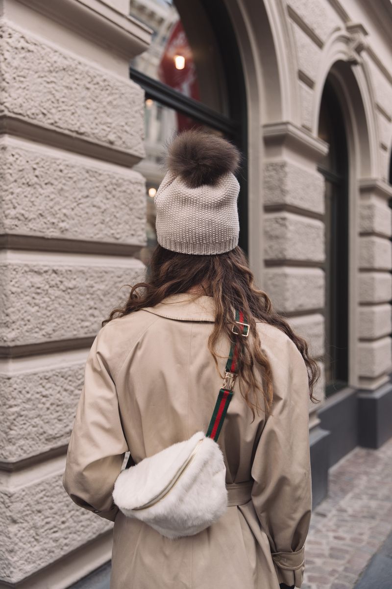 Stella Pomponmuts Licht Beige/Mokka