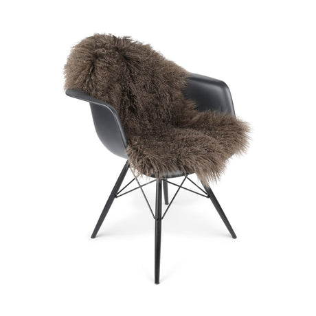 Curly Schapenvacht | Tibet | 85 x 50 cm Taupe