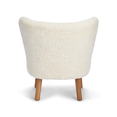 Emily Loungestoel | Kortharige Schapenvacht Ivoor