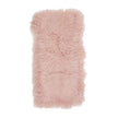 Plaid van Curly Schapenvacht | 60x120 cm Roze