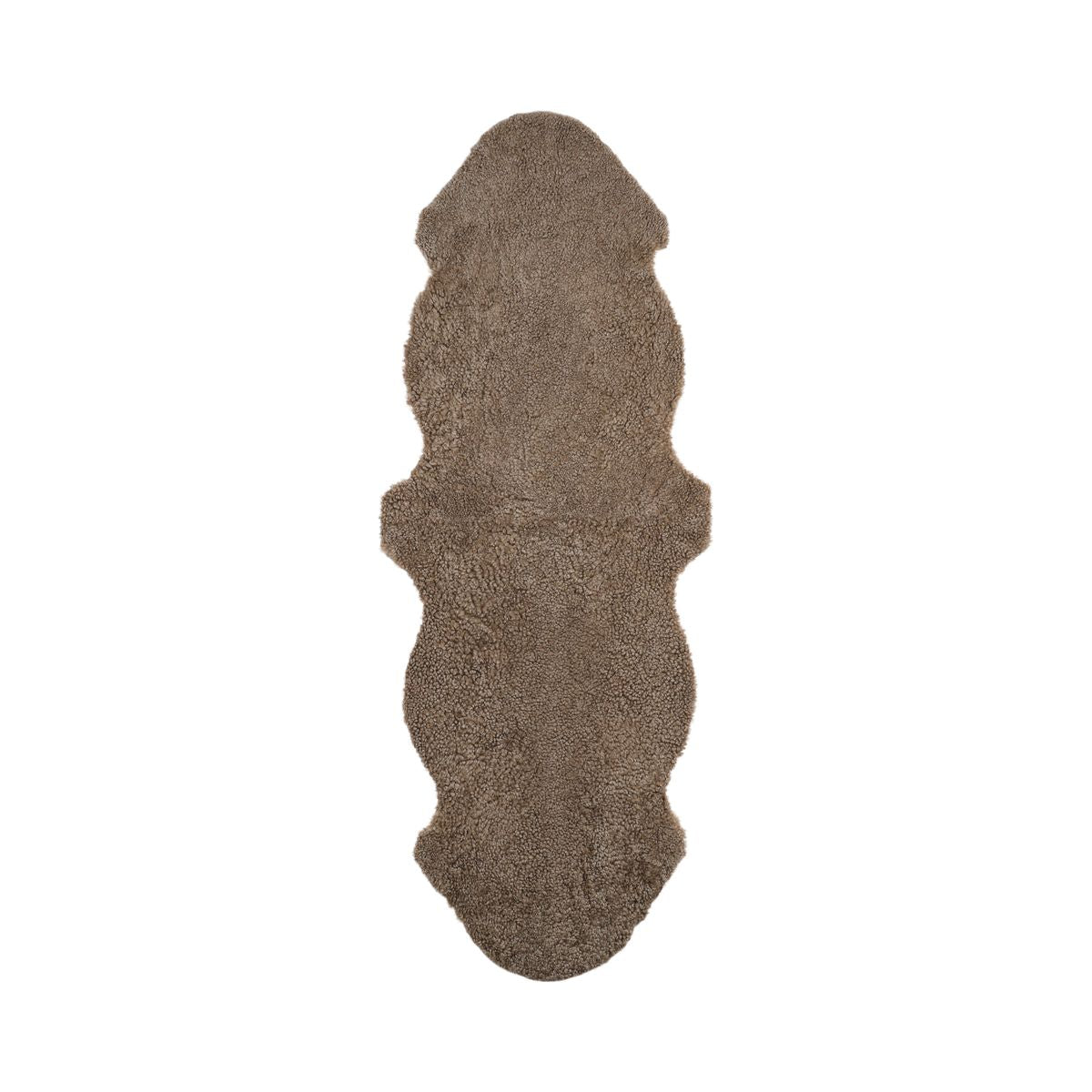 Dubbele Schapenvacht | Kortharig | Nieuw- Zeeland | 160x60 cm Sahara
