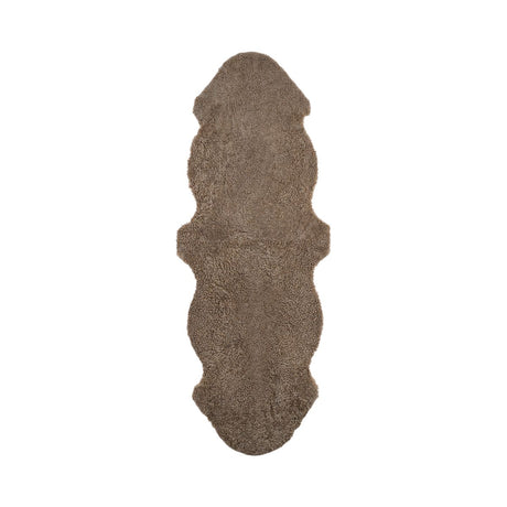 Dubbele Schapenvacht | Kortharig | Nieuw- Zeeland | 160x60 cm Sahara