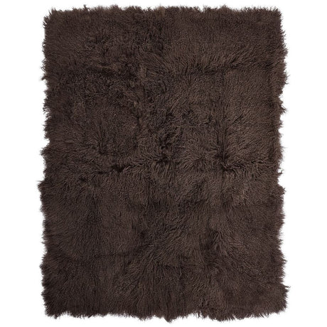 Plaid van Curly Schapenvacht | 140x180 cm Taupe