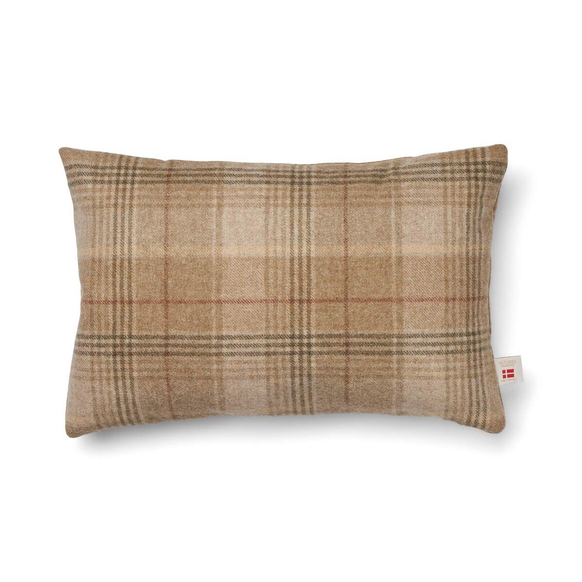 Dubbelzijdig Wollen Kussen | 52x52 cm | 34x52 cm Sand-Beige