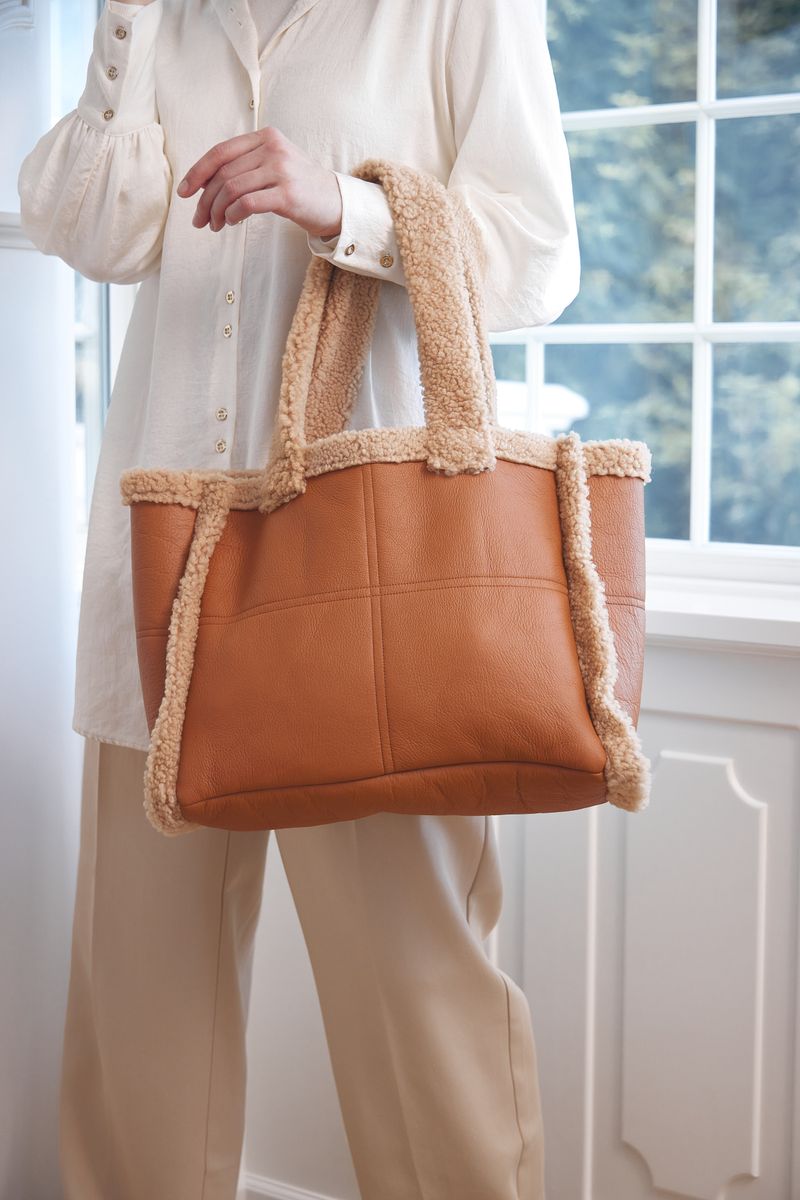 Rosaline Shopper Camelbruin